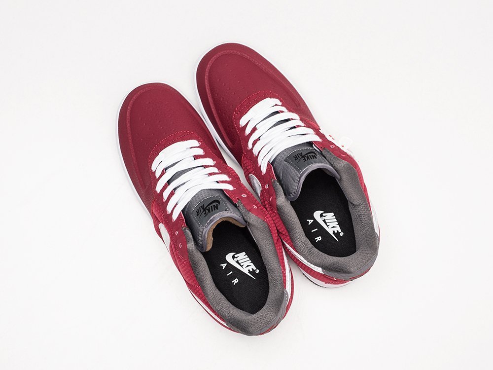 Burgundy air hotsell force ones low