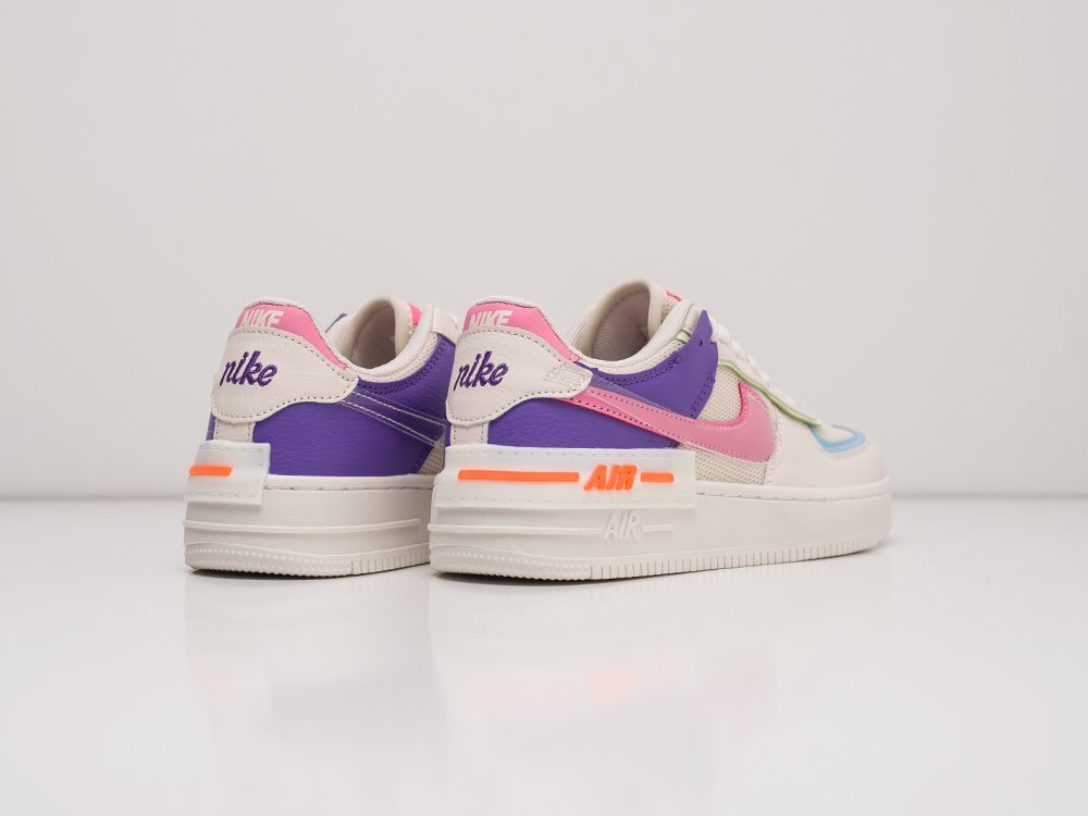 Nike air force 1 2025 shadow white pink purple