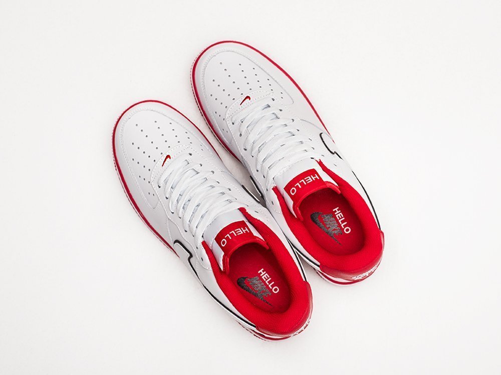 Nike Air Force 1 Low lthr white red KEDRED