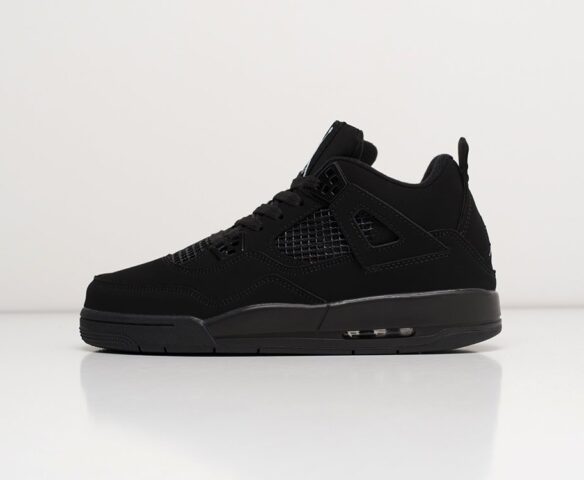 Nike Air Jordan 4 Retro all black 2021 KEDRED