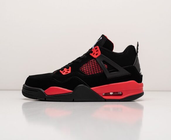 Nike Air Jordan 4 Retro black red 2021