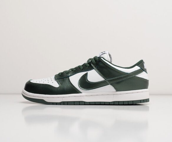 Nike dunk outlet low black leather