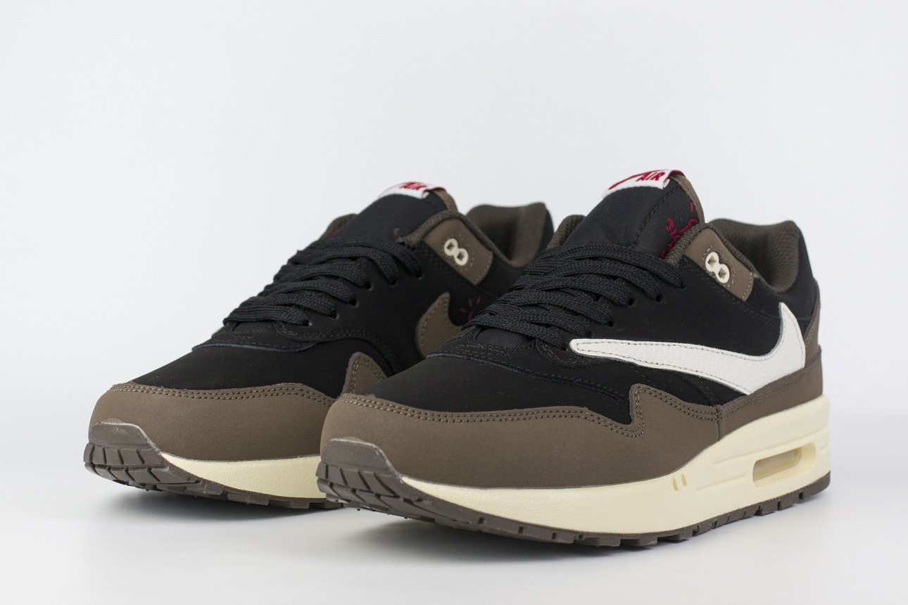 Nike Air Max 1 x Travis Scott Black Brown KEDRED