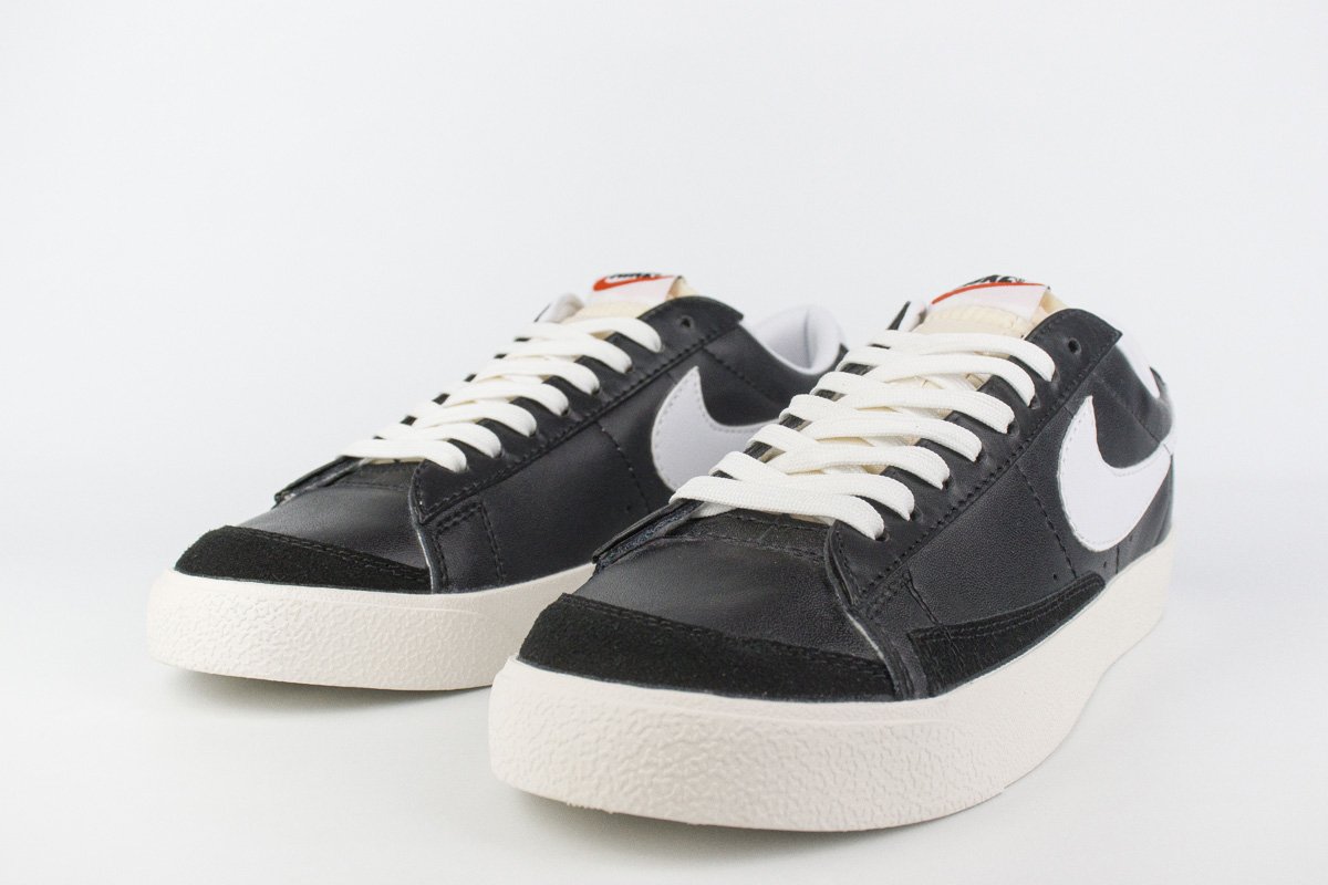 Nike blazer outlet leather black