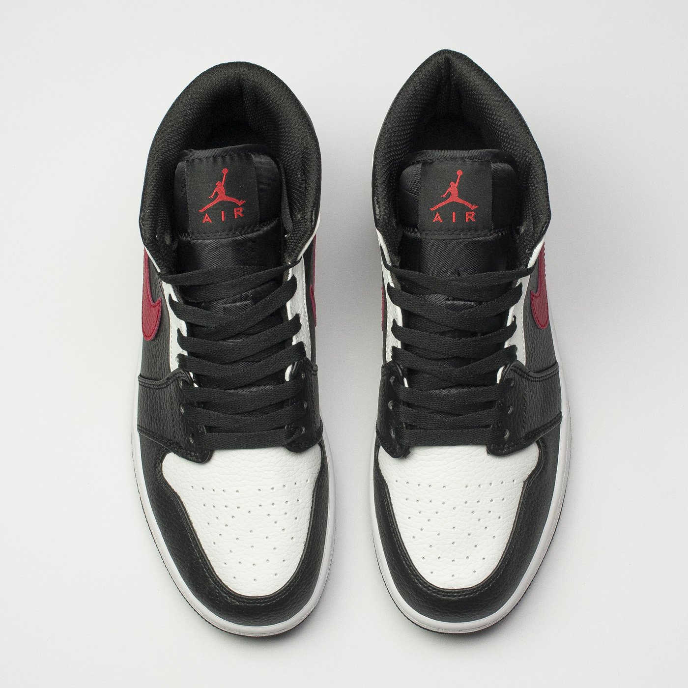 Nike air jordan 1 red white and black sale