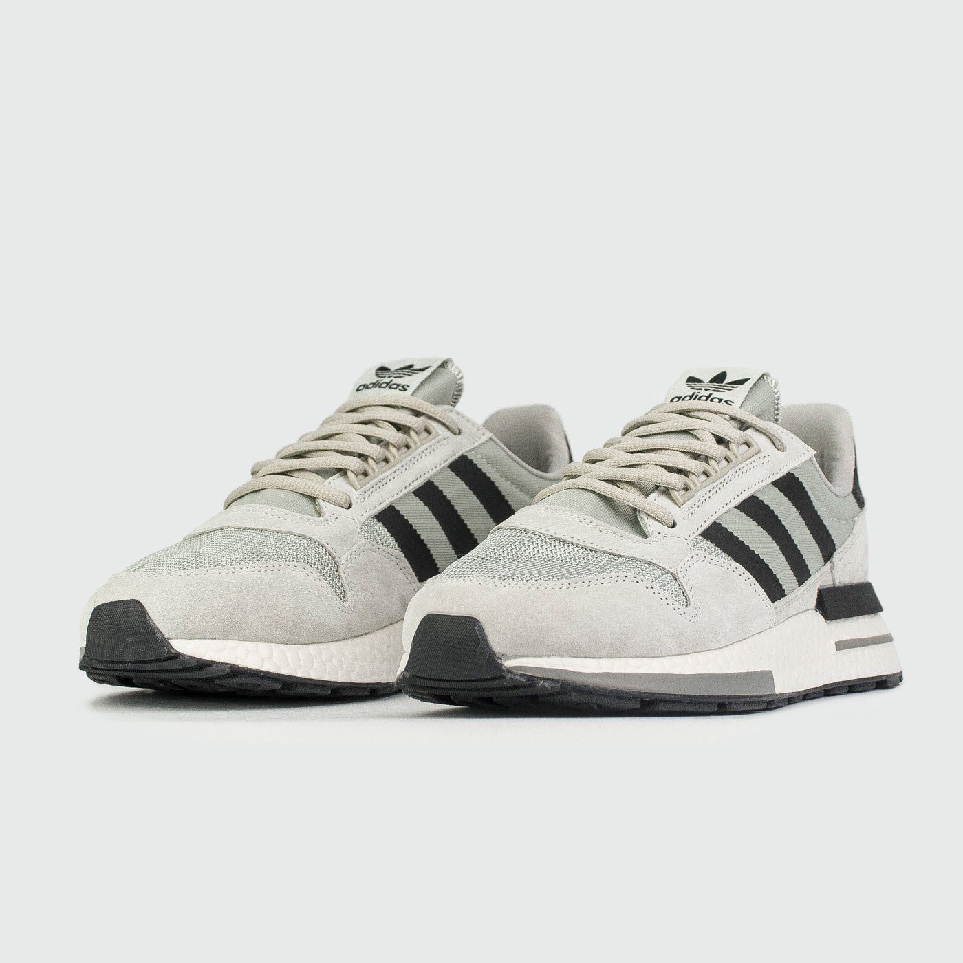 Adidas ZX 500 Boost Grey Black Str. White