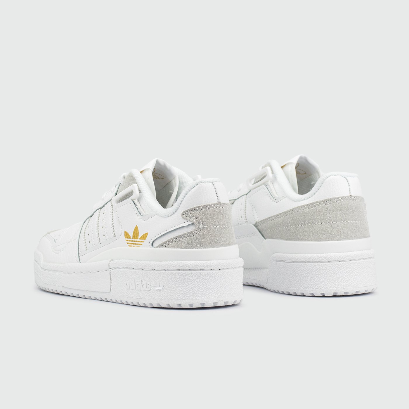 Adidas forum outlet low white