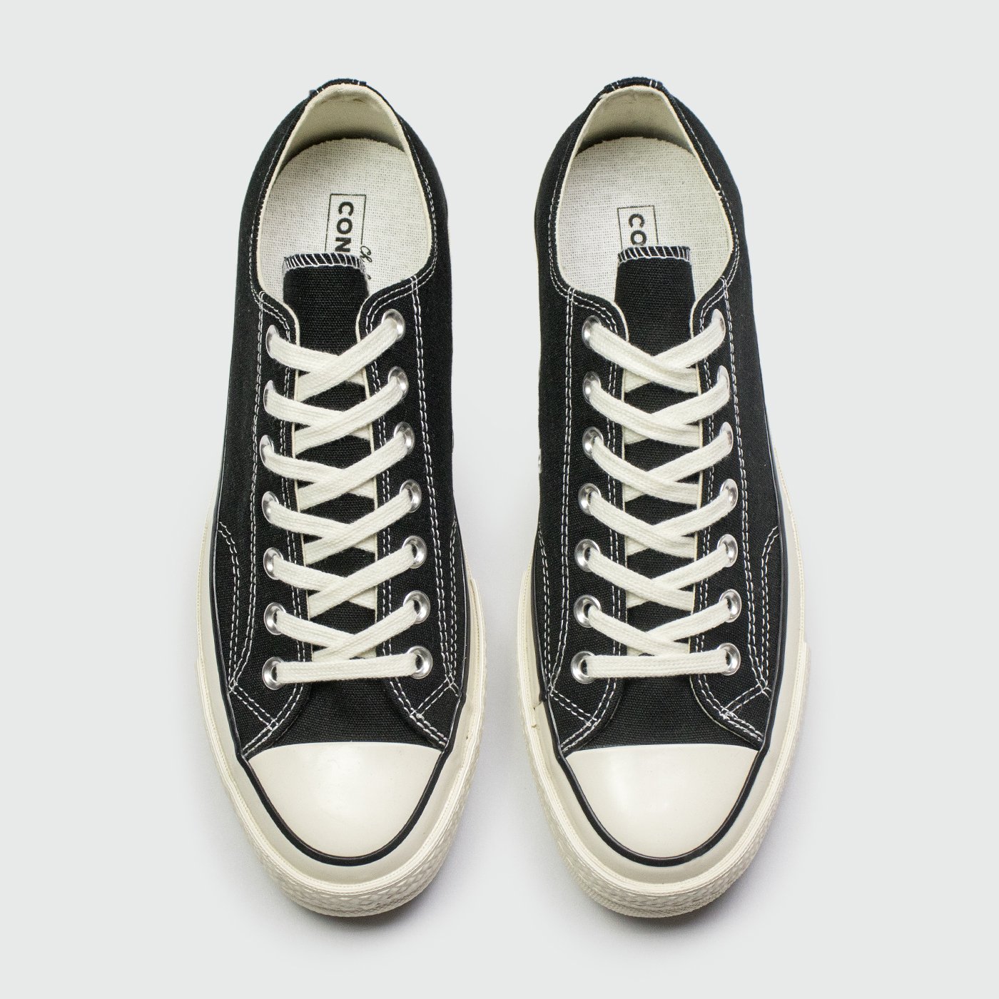 Chuck taylor 70 black low best sale