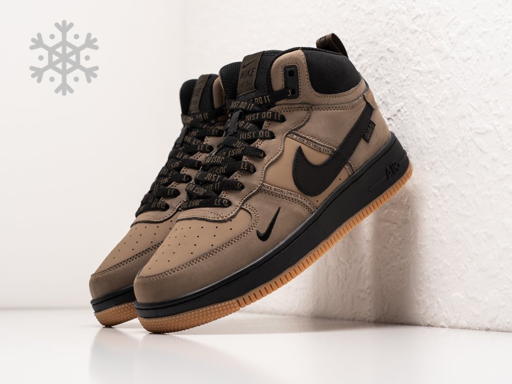 Nike Air Force 1 Mid brown KEDRED