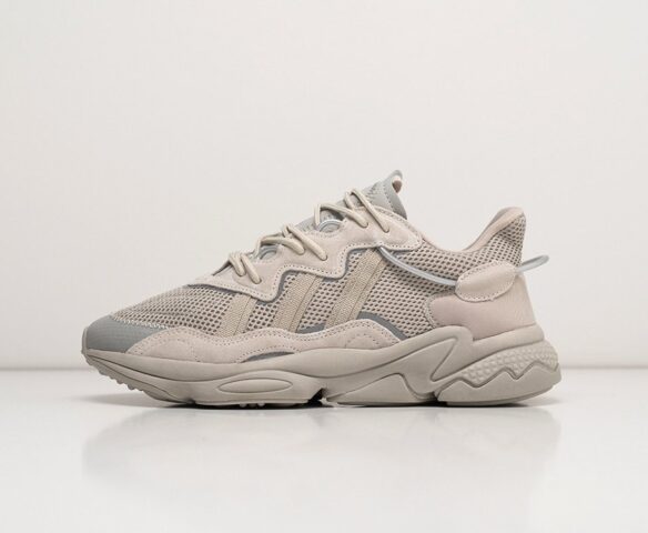 Adidas Ozweego textile бежевые. Вид 3