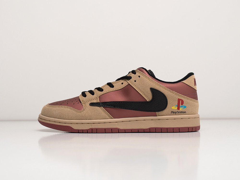 Nike SB Dunk Low x Travis Scott PlayStation 5 bordo