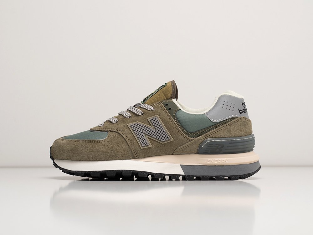 New balance 574 green leather online