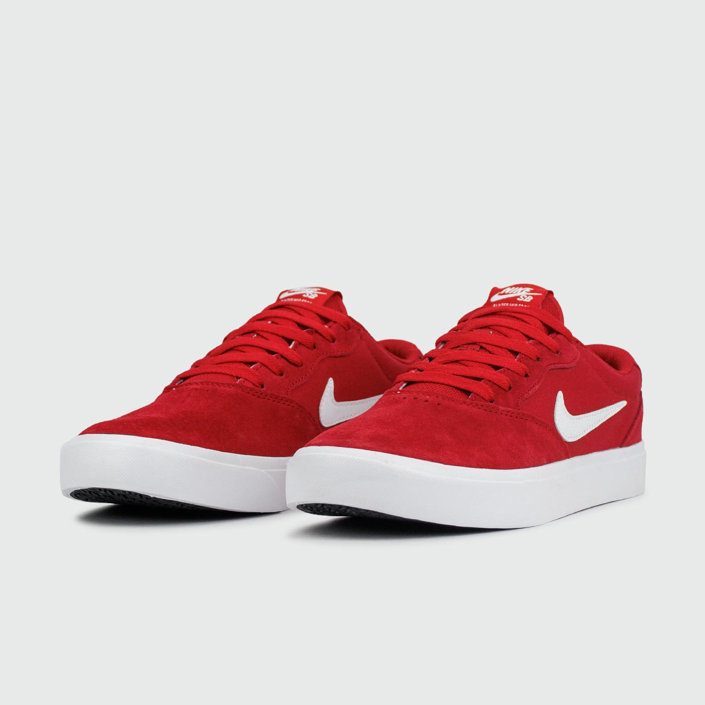 Nike SB Chron Suede Red White KEDRED