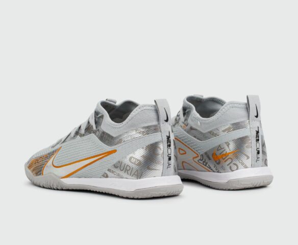 Бампы Nike Air Zoom Mercurial Vapor XV Pro IC Grey Gold. Вид 3