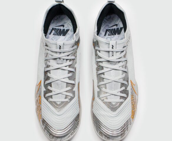 Бампы Nike Air Zoom Mercurial Vapor XV Pro IC Grey Gold. Вид 6