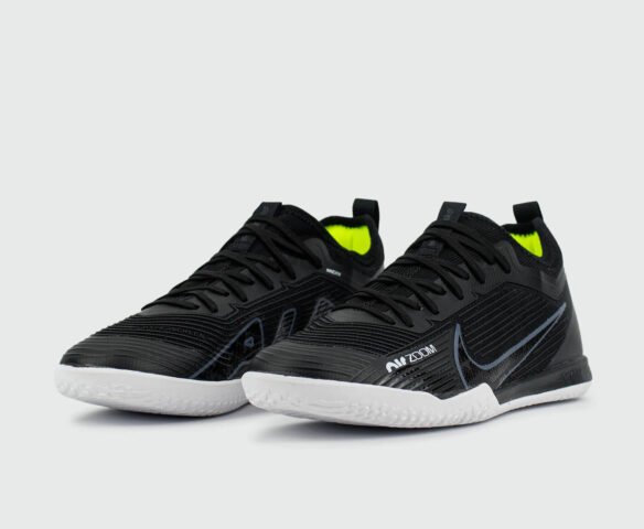 Бампы Nike Air Zoom Mercurial Vapor XV Pro IC Black / White. Вид 2