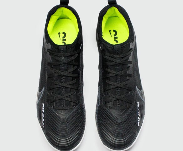 Бампы Nike Air Zoom Mercurial Vapor XV Pro IC Black / White. Вид 6