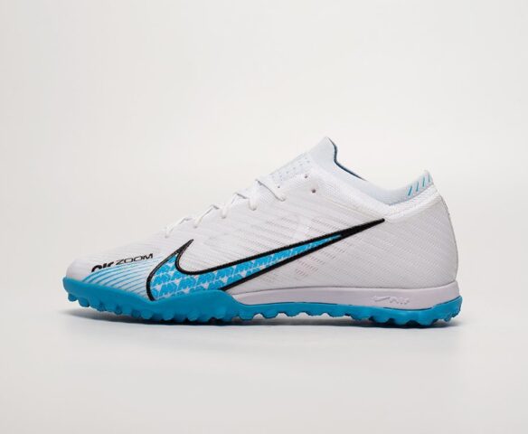 Футбольная обувь NIke Mercurial Vapor XV TF белые. Вид 2