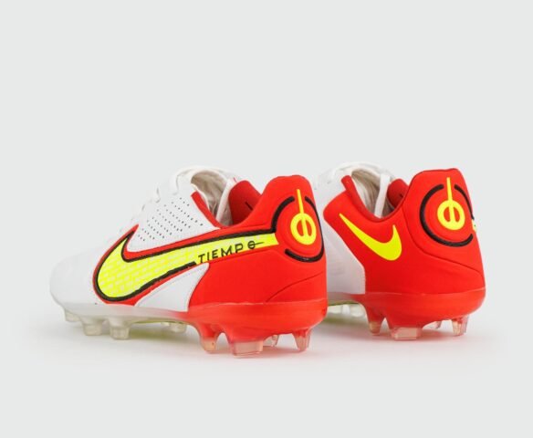 Nike Tiempo Legend 9 Elite FG White / Red. Вид 3