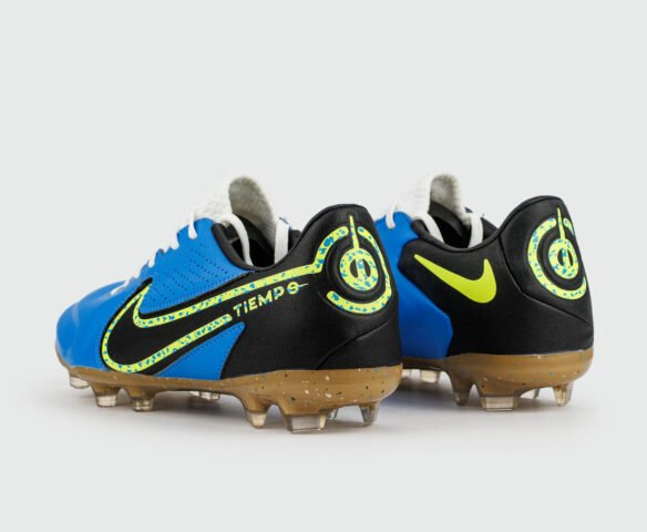 Nike Tiempo Legend 9 Elite FG Blue / Black. Вид 3