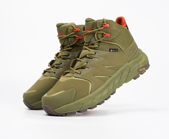 Зимние Hoka Anacapa Mid Gore-Tex green
