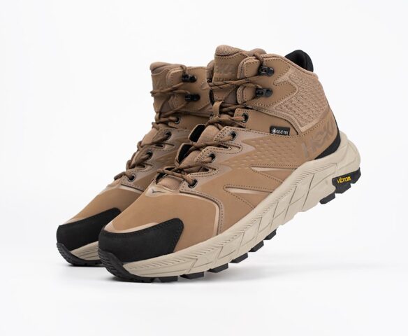 Зимние Hoka Anacapa Mid Gore-Tex brown