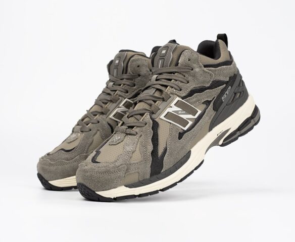 Зимние New Balance 1906D Mid grey suede